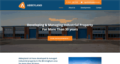 Desktop Screenshot of abbeyland.co.uk